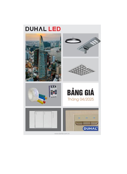 BẢNG GIÁ DUHAL T4.2025
